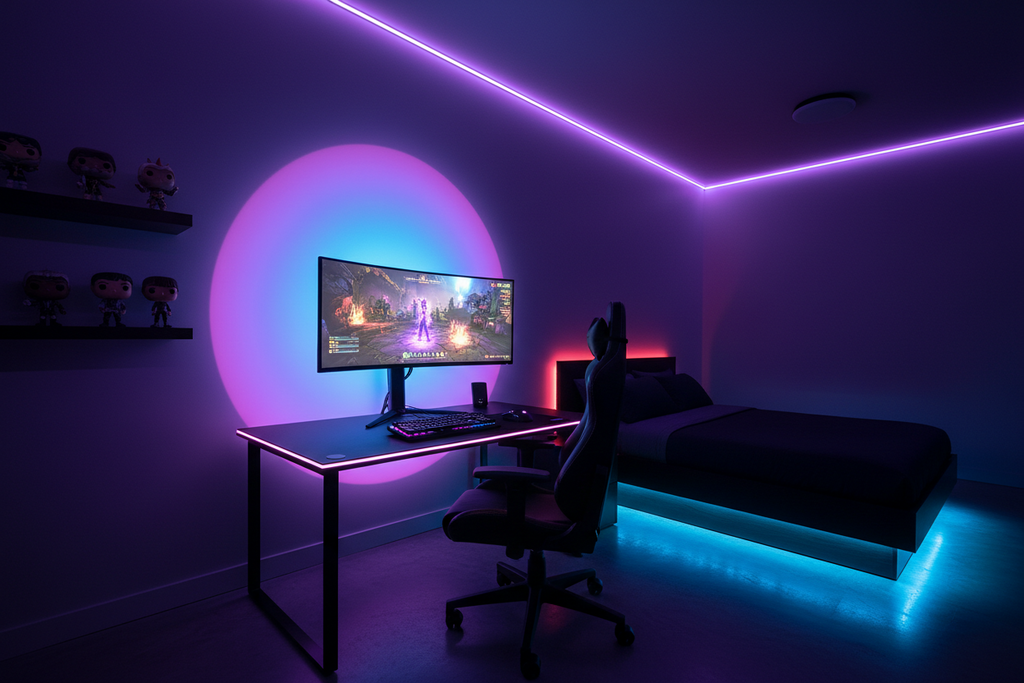 100ft Smart RGB LED Strip Lights